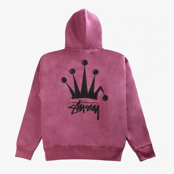 NEW Stussy Regal Crown Hoodie - Picture 2 of 3